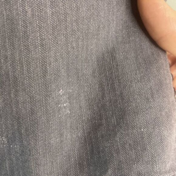 EUC Gianni Versace Jeans Pin Striped Faded Soft Black Gray Denim Jeans - Picture 10 of 17